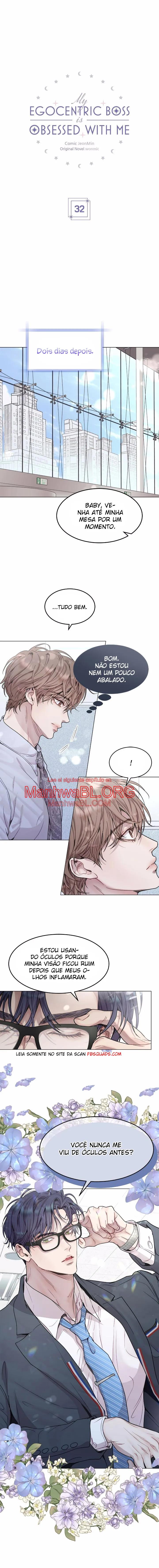 My Egocentric Boss is Obsessed With Me - Capítulo 32 manhwa