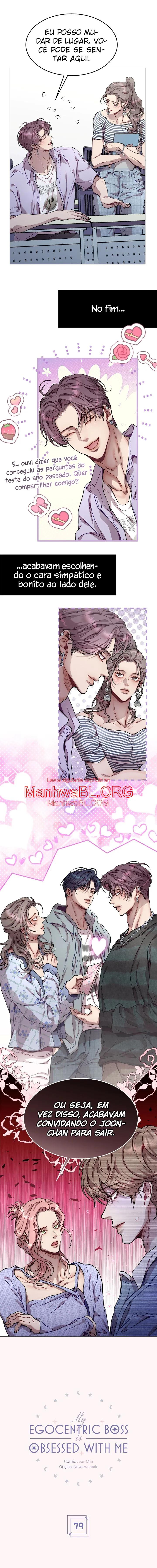 My Egocentric Boss is Obsessed With Me - Capítulo 79 manhwa