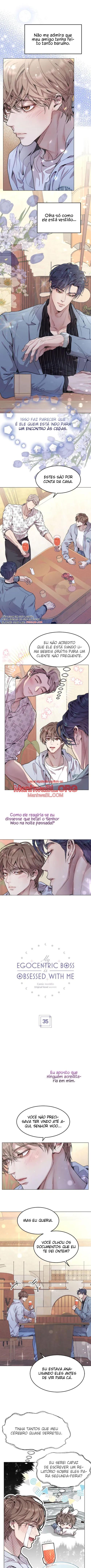 My Egocentric Boss is Obsessed With Me - Capítulo 35 manhwa