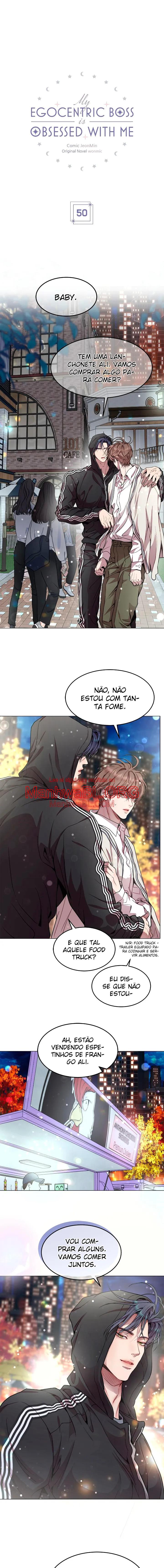 My Egocentric Boss is Obsessed With Me - Capítulo 50 manhwa