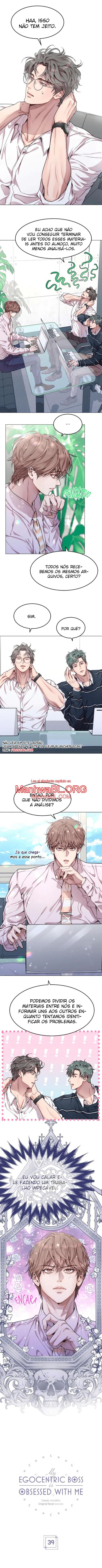 My Egocentric Boss is Obsessed With Me - Capítulo 39 manhwa