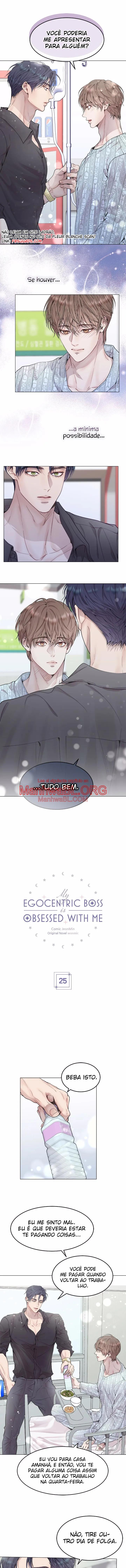 My Egocentric Boss is Obsessed With Me - Capítulo 25 manhwa