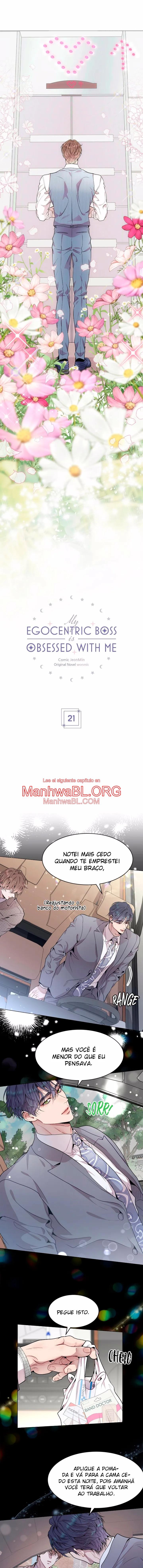 My Egocentric Boss is Obsessed With Me - Capítulo 21 manhwa