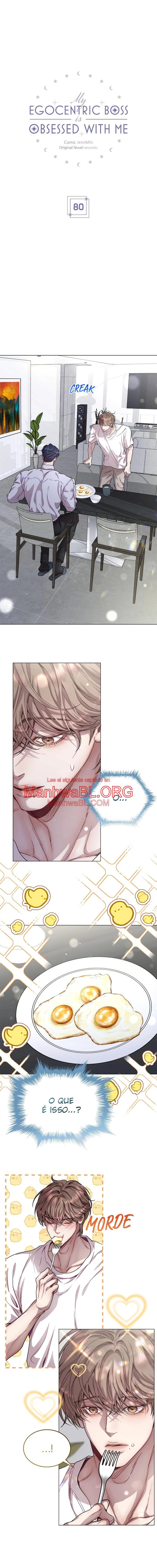 My Egocentric Boss is Obsessed With Me - Capítulo 80 manhwa