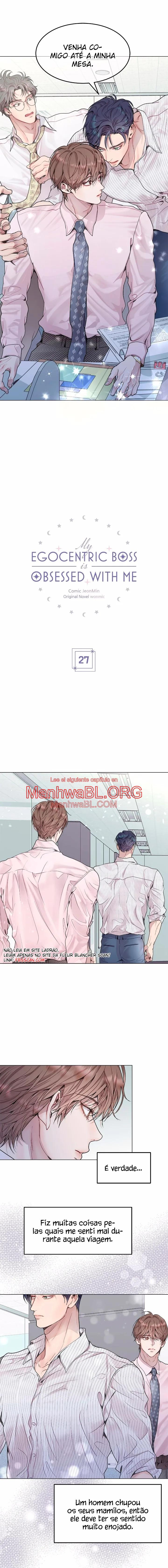 My Egocentric Boss is Obsessed With Me - Capítulo 27 manhwa