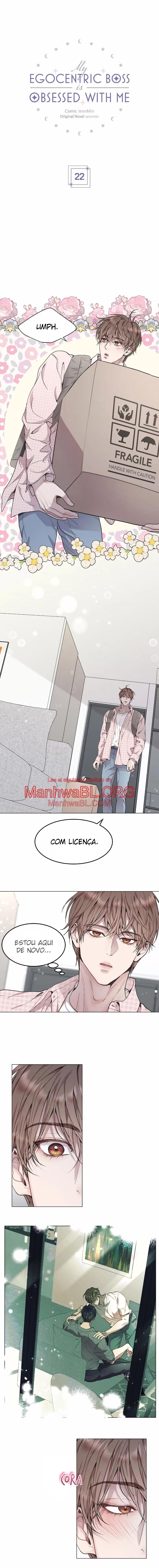 My Egocentric Boss is Obsessed With Me - Capítulo 22 manhwa