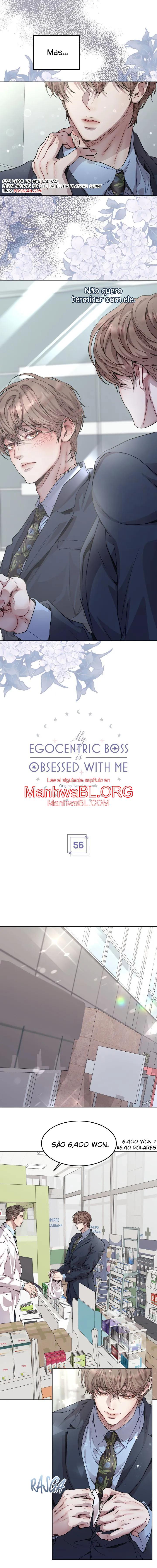 My Egocentric Boss is Obsessed With Me - Capítulo 56 manhwa