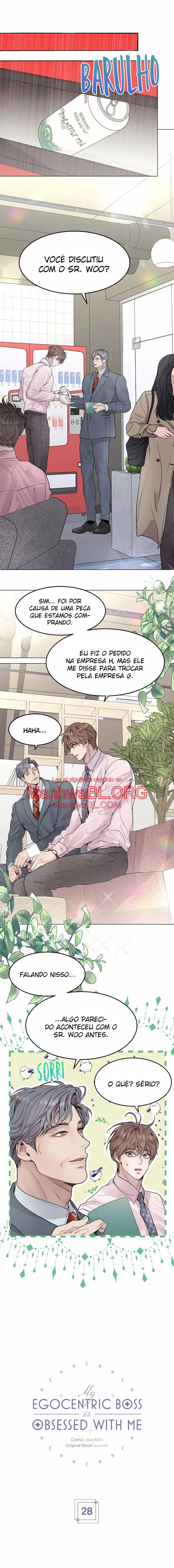 My Egocentric Boss is Obsessed With Me - Capítulo 28 manhwa