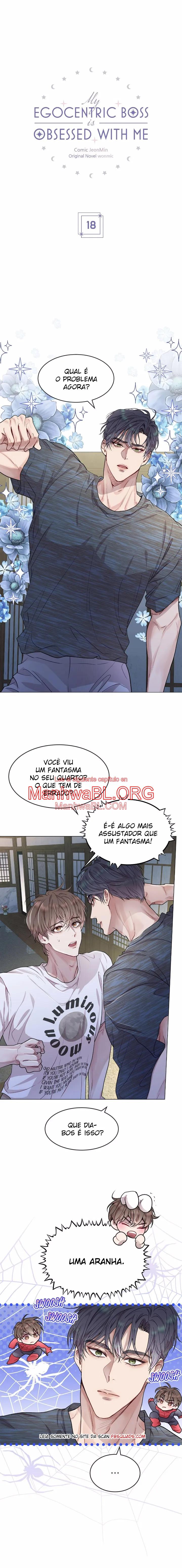 My Egocentric Boss is Obsessed With Me - Capítulo 18 manhwa