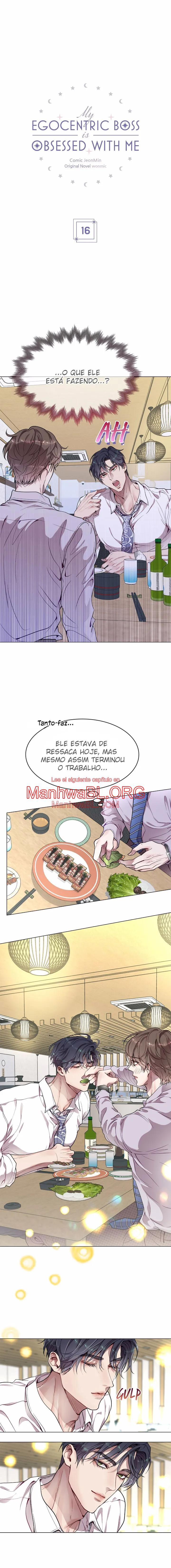 My Egocentric Boss is Obsessed With Me - Capítulo 16 manhwa