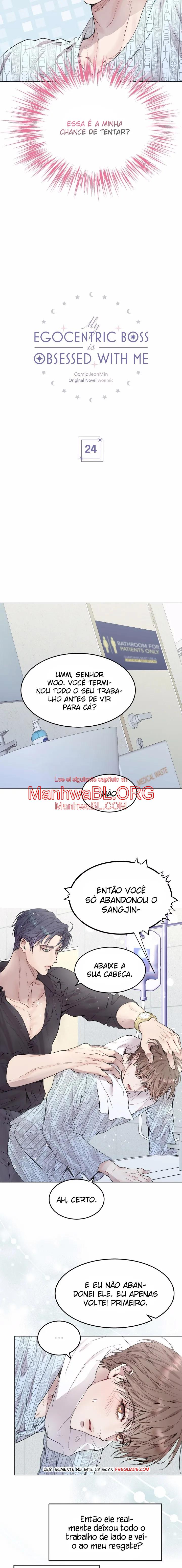 My Egocentric Boss is Obsessed With Me - Capítulo 24 manhwa