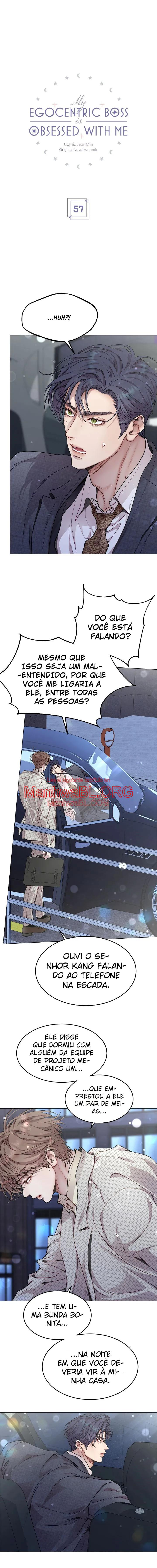 My Egocentric Boss is Obsessed With Me - Capítulo 57 manhwa