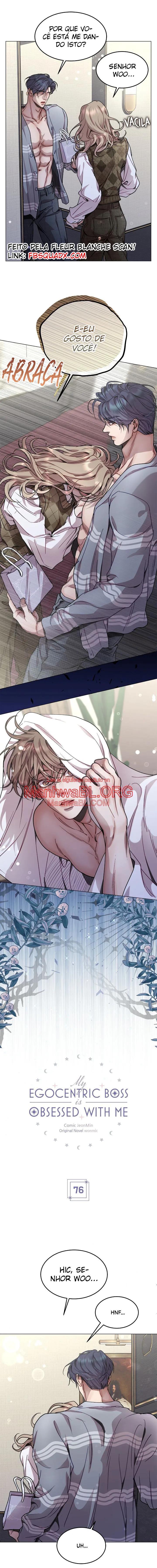 My Egocentric Boss is Obsessed With Me - Capítulo 76 manhwa