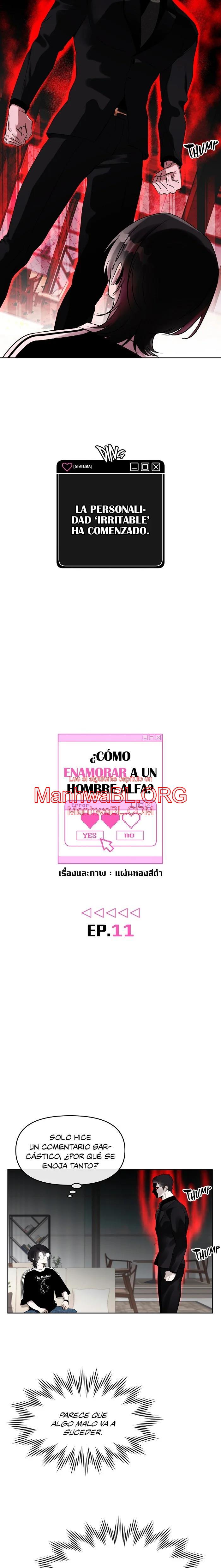 ¿Cómo enamorar a un hombre alfa? - Capítulo 11 manhwa