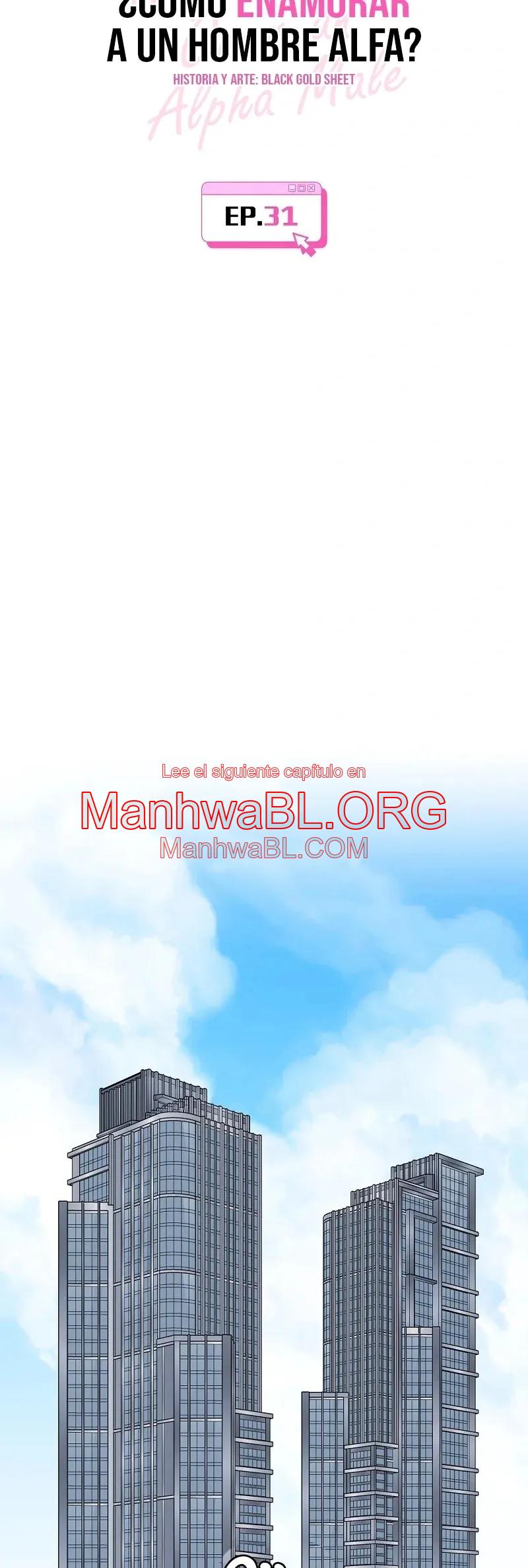 ¿Cómo enamorar a un hombre alfa? - Capítulo 31 manhwa