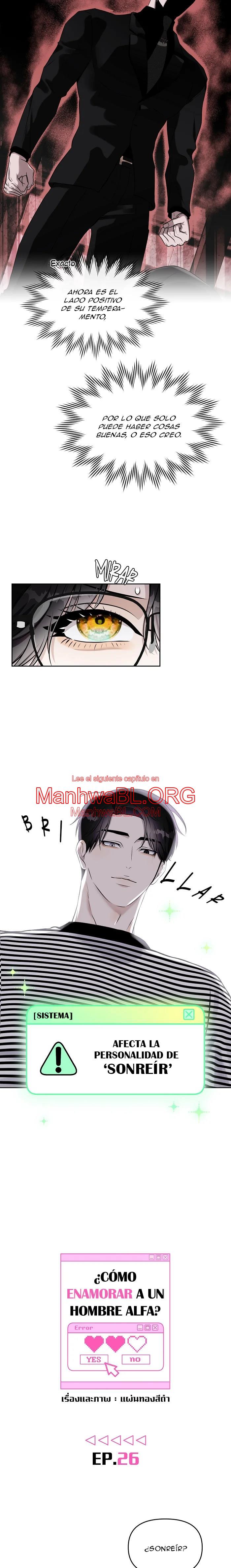 ¿Cómo enamorar a un hombre alfa? - Capítulo 26 manhwa
