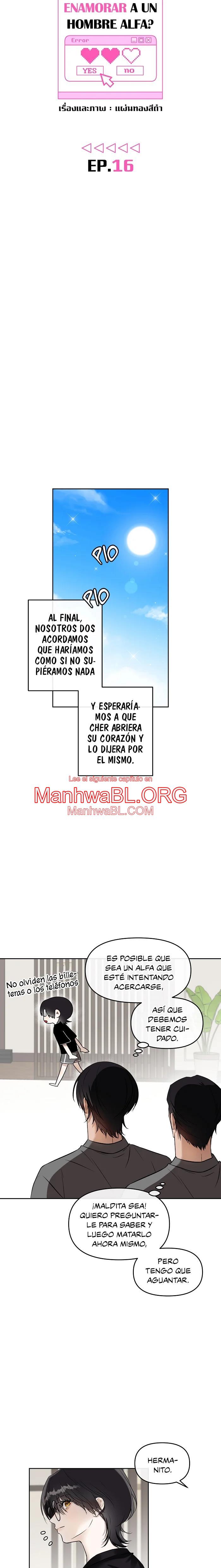 ¿Cómo enamorar a un hombre alfa? - Capítulo 16 manhwa