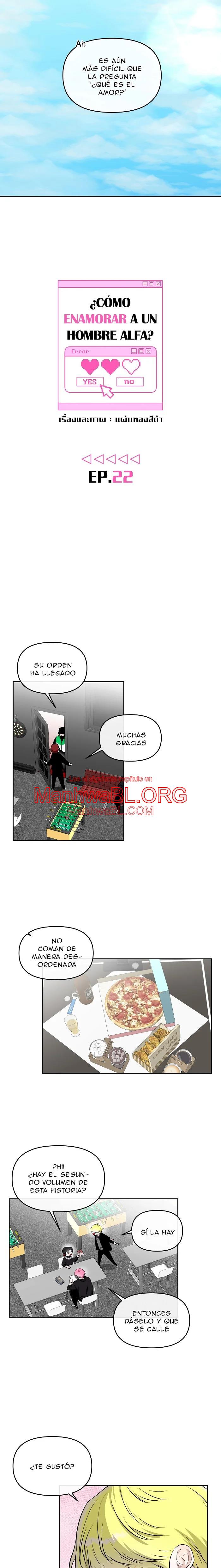 ¿Cómo enamorar a un hombre alfa? - Capítulo 22 manhwa