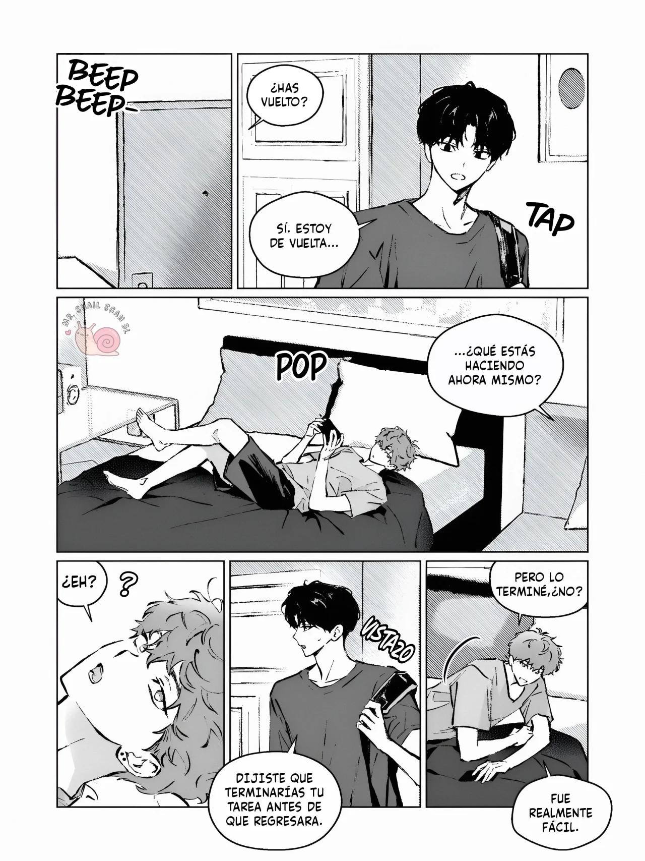 Smoke screen - Capítulo 5.5 manhwa