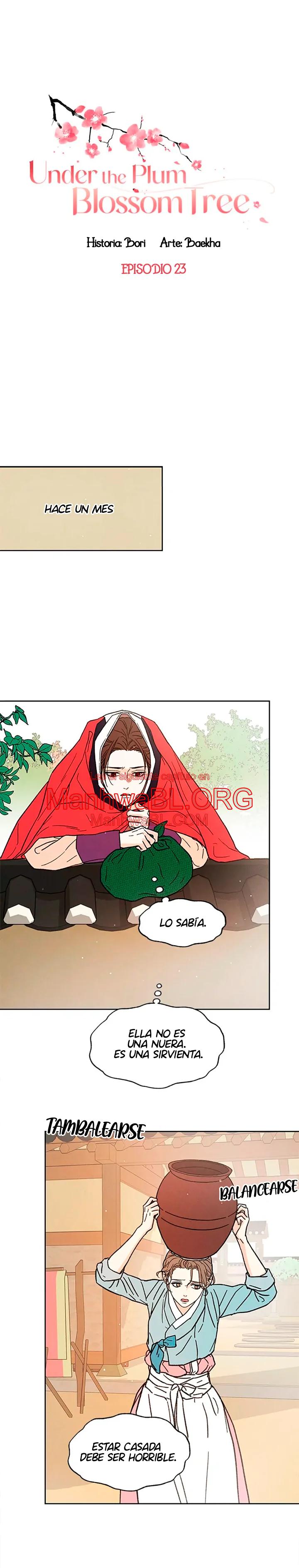 Under the Plum Blossom Tree - Capítulo 23 manhwa