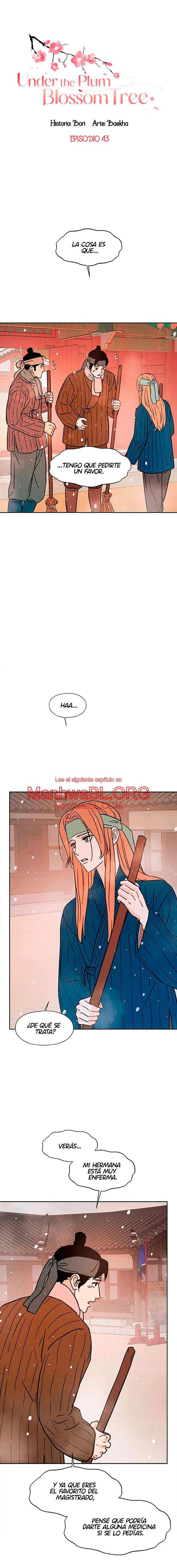 Under the Plum Blossom Tree - Capítulo 43 manhwa