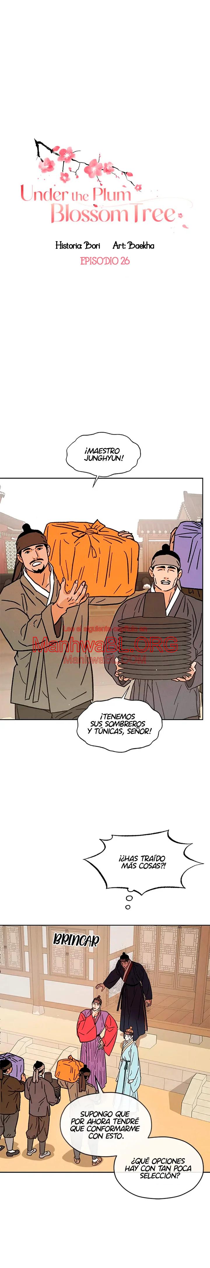 Under the Plum Blossom Tree - Capítulo 26 manhwa