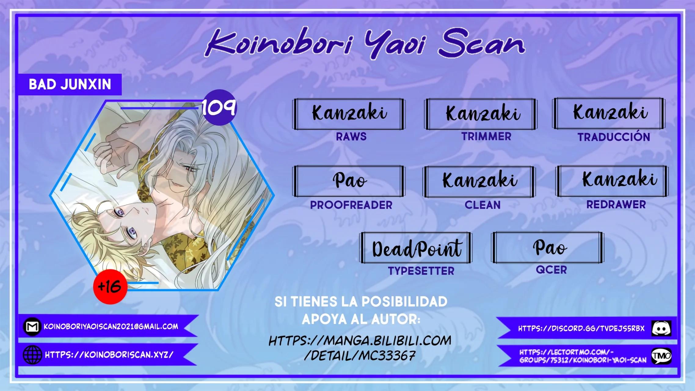 Bad Junxin - Capítulo 109 manhwa