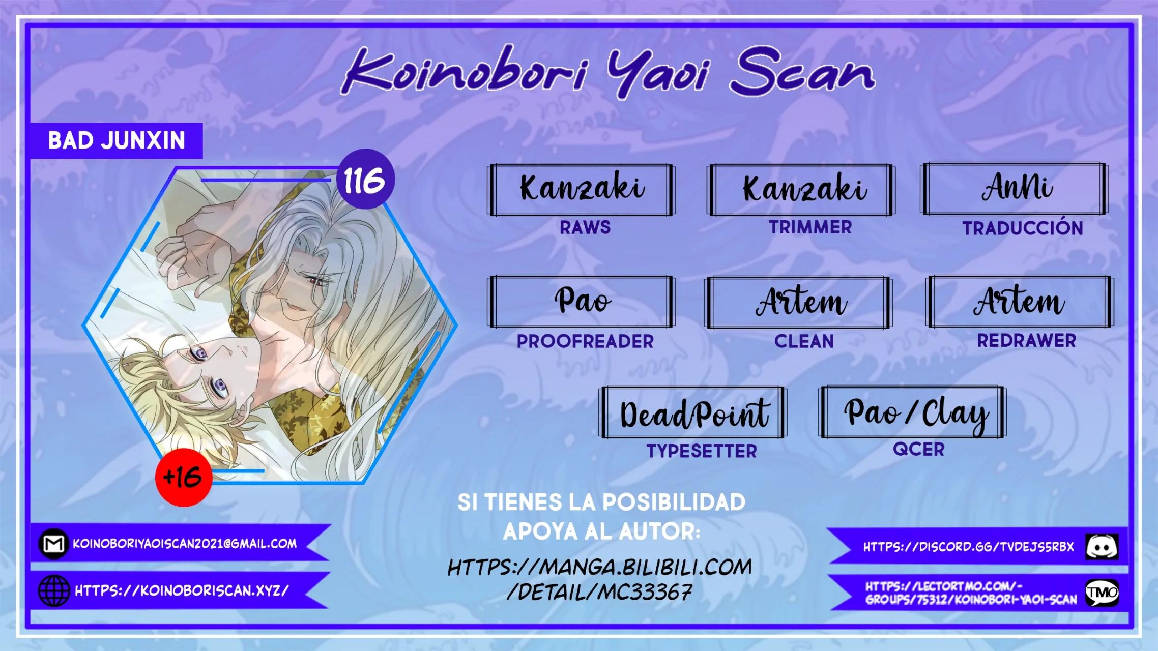 Bad Junxin - Capítulo 116 manhwa