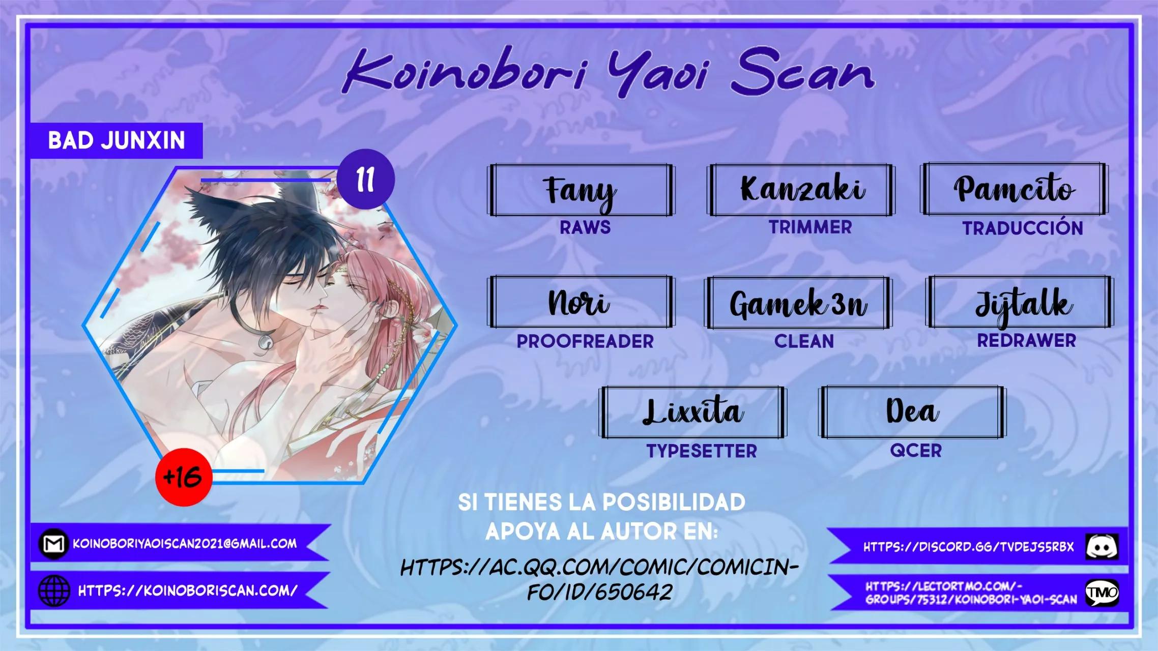 Bad Junxin - Capítulo 11 manhwa