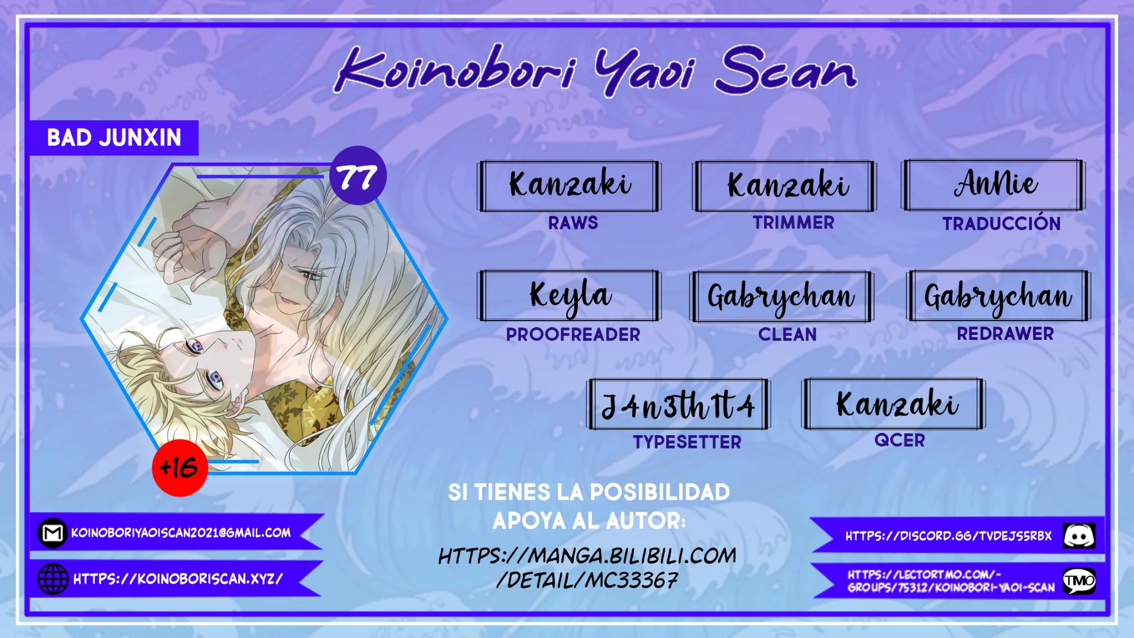 Bad Junxin - Capítulo 77 manhwa