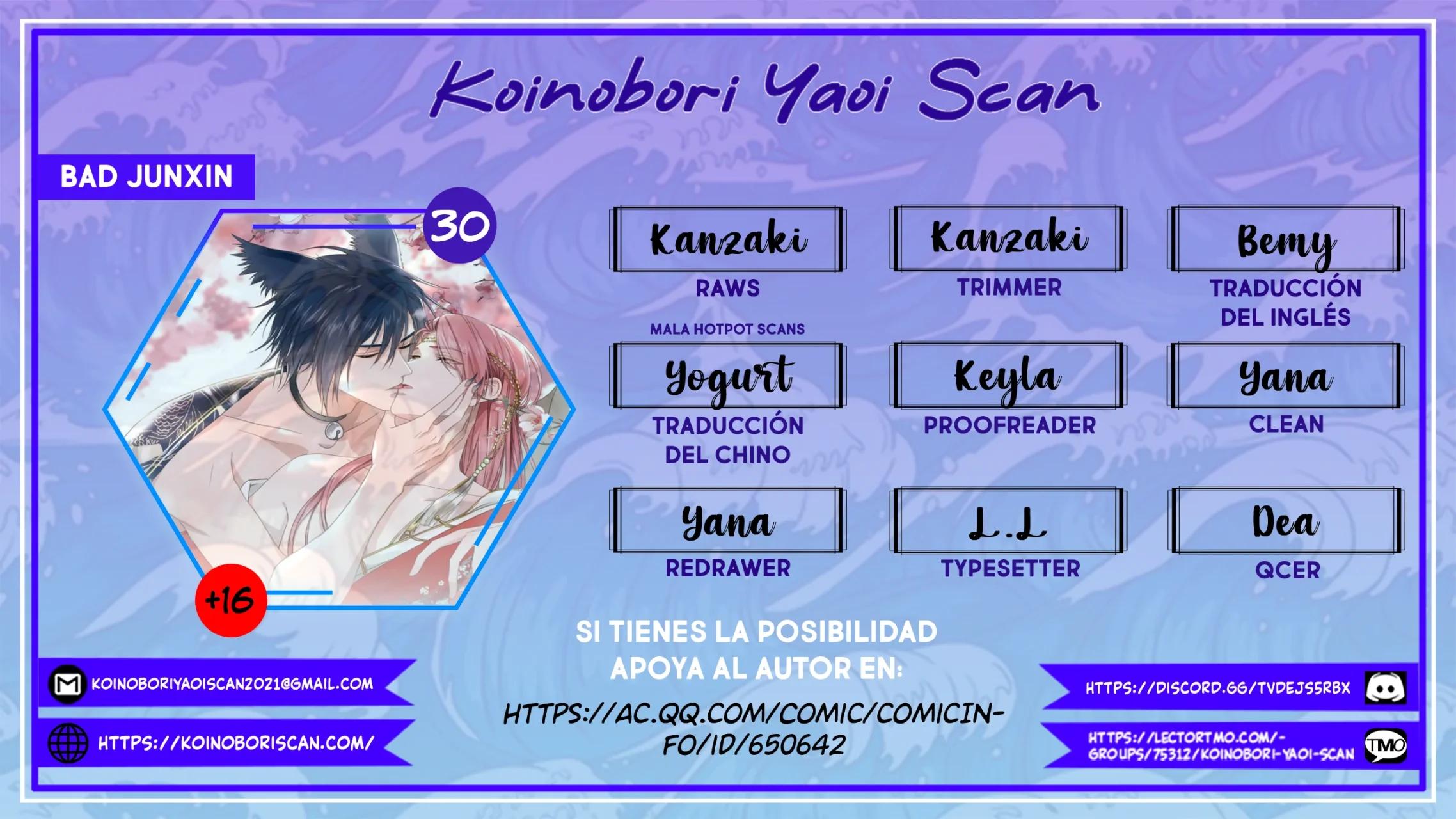 Bad Junxin - Capítulo 30 manhwa