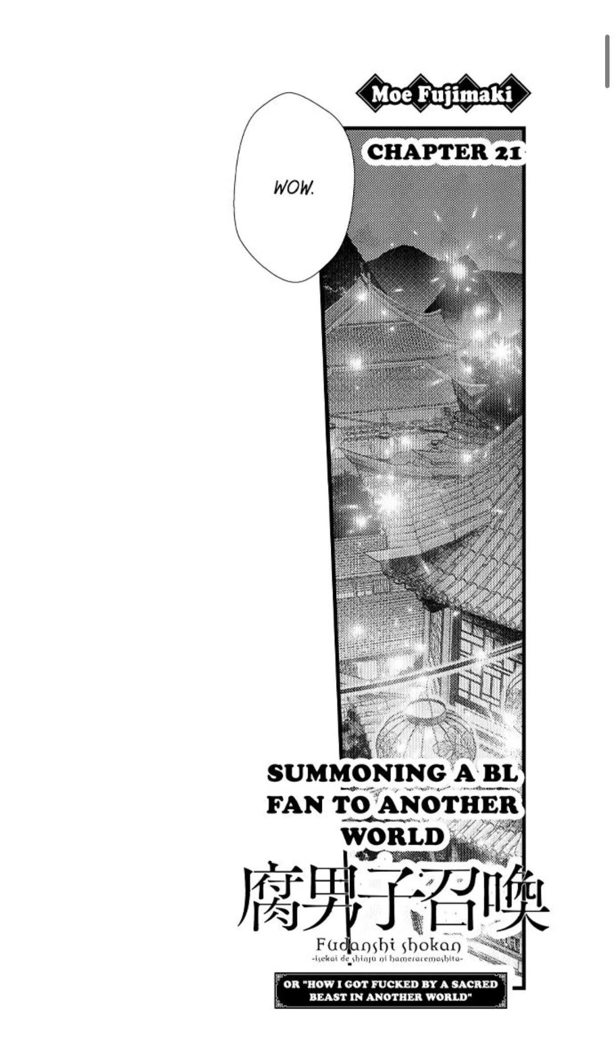 Fudanshi Shoukan - Capítulo 32 manhwa