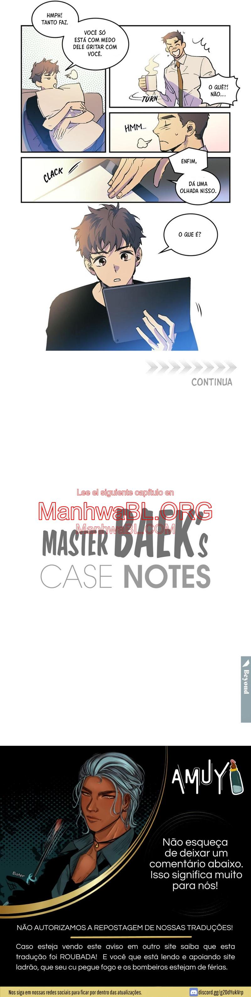 Anotações do Caso do Mestre Baek - Capítulo 1 3 manhwa