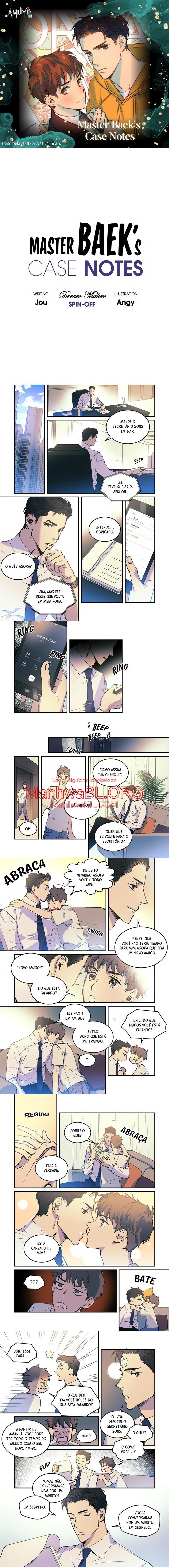 Anotações do Caso do Mestre Baek - Capítulo 1 manhwa
