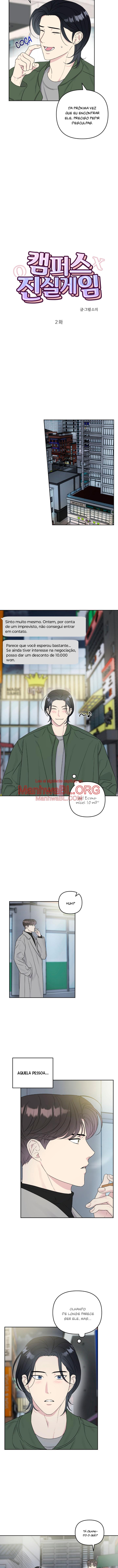 Jogo da Verdade No Campus - Capítulo 2 manhwa