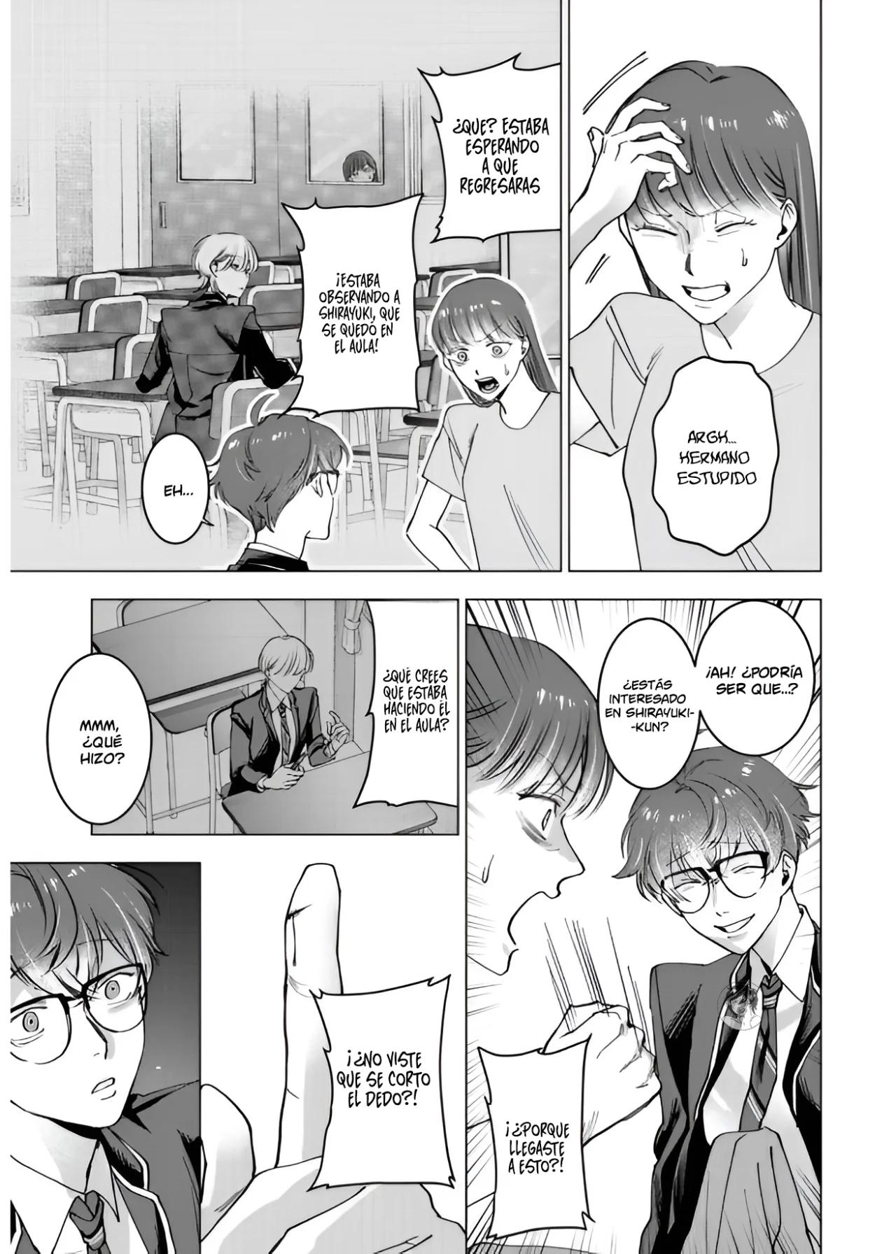 El psicópata enamorado Shirayuki - Capítulo 12 manhwa