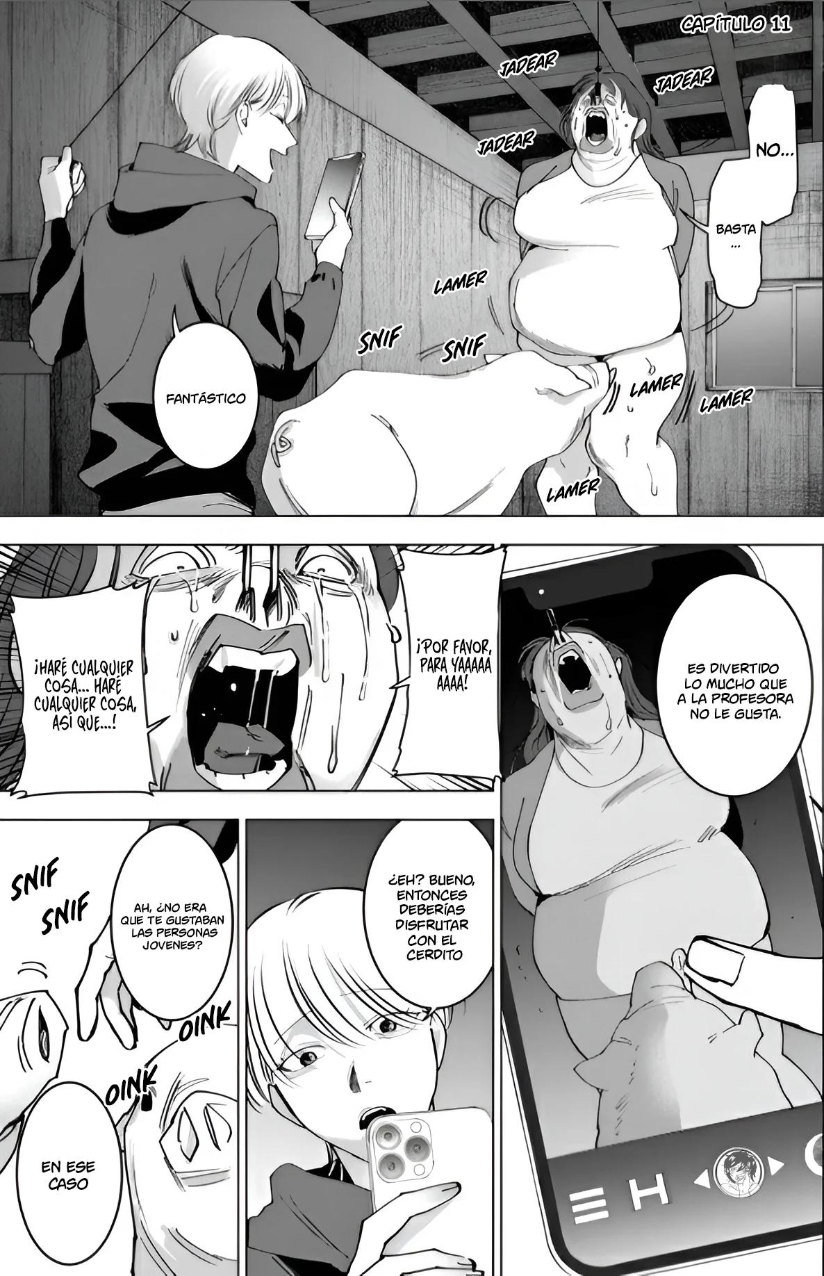 El psicópata enamorado Shirayuki - Capítulo 11 manhwa