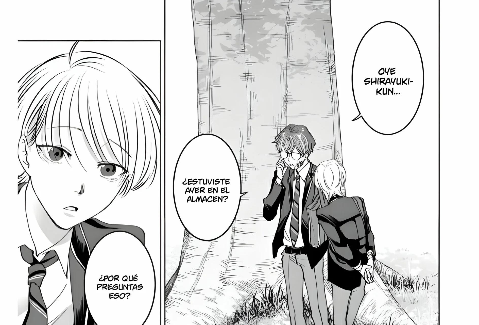 El psicópata enamorado Shirayuki - Capítulo 8 manhwa