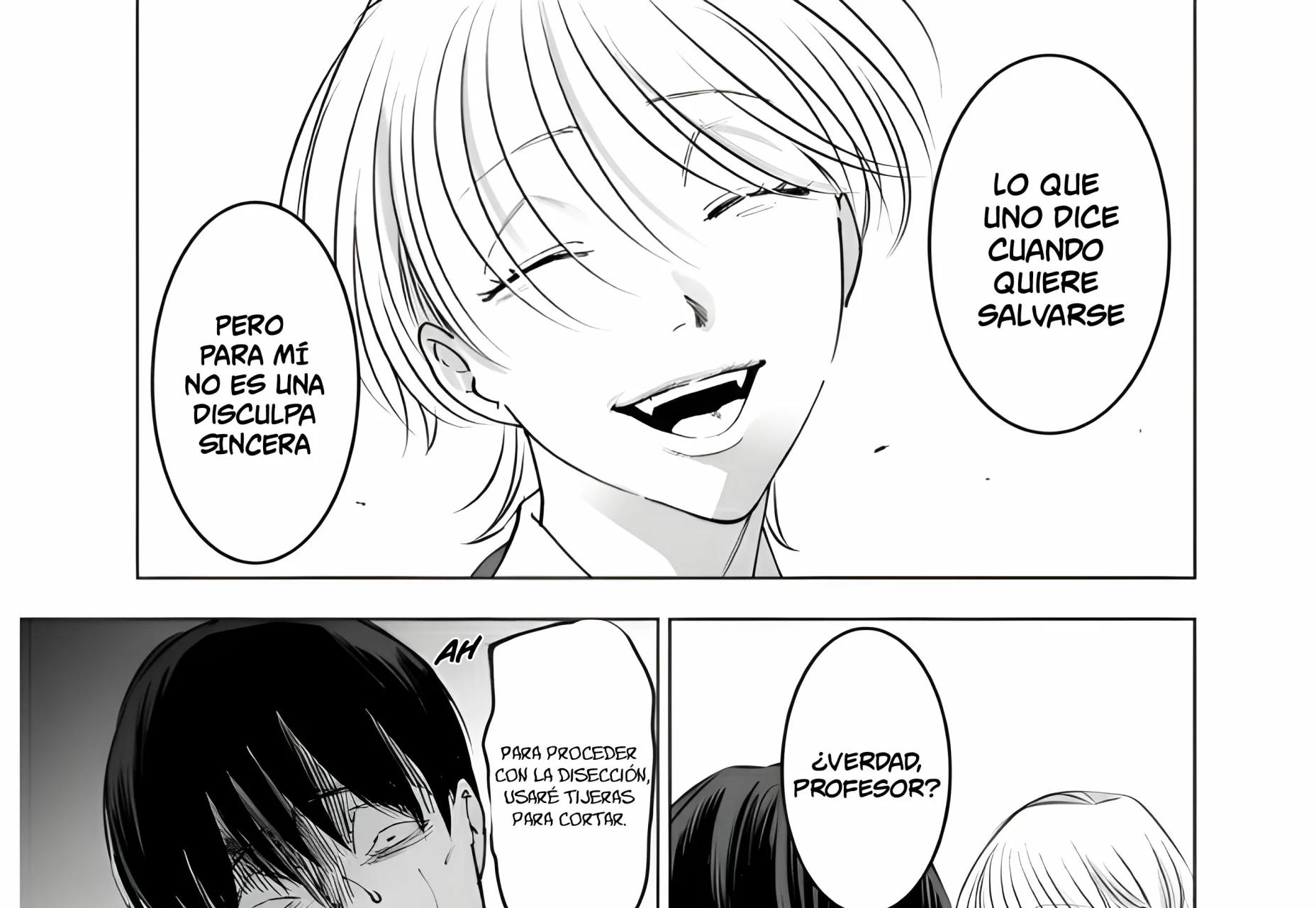 El psicópata enamorado Shirayuki - Capítulo 8 manhwa