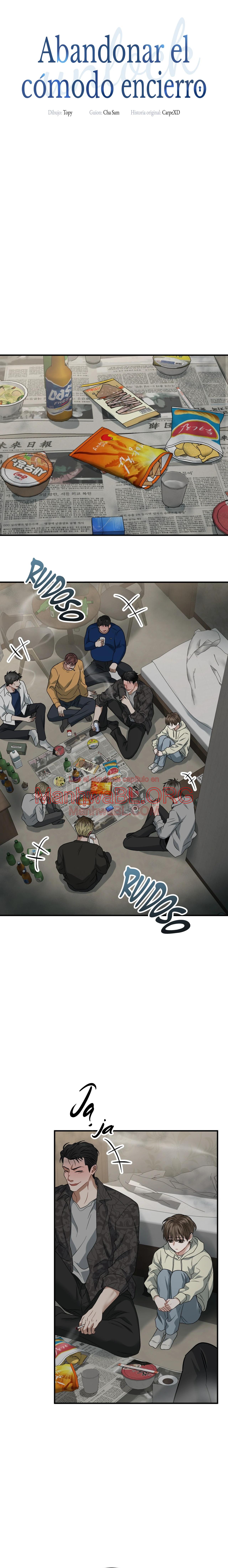 Abandonar el cómodo encierro - Capítulo 8 manhwa