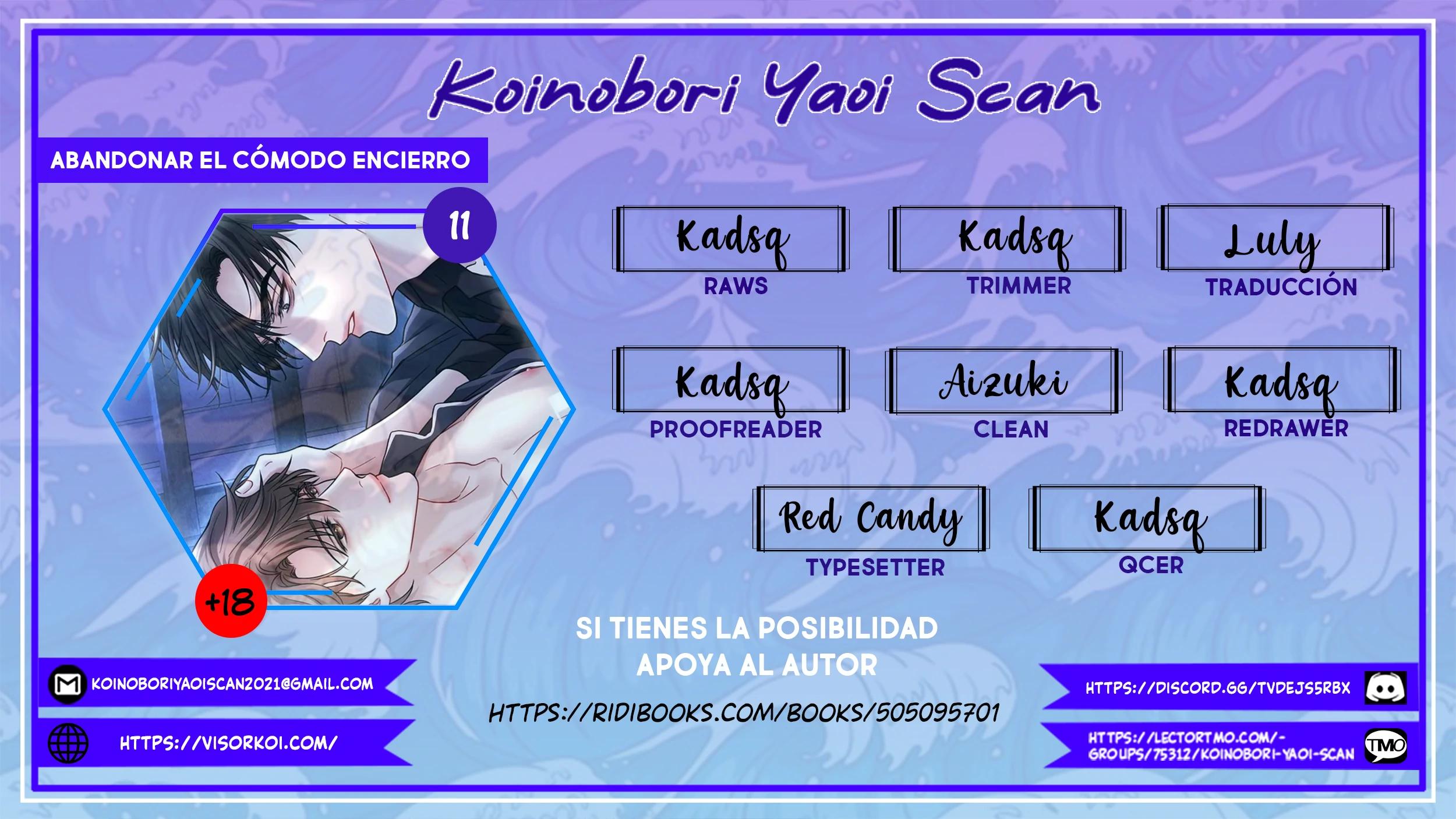 Abandonar el cómodo encierro - Capítulo 11 manhwa