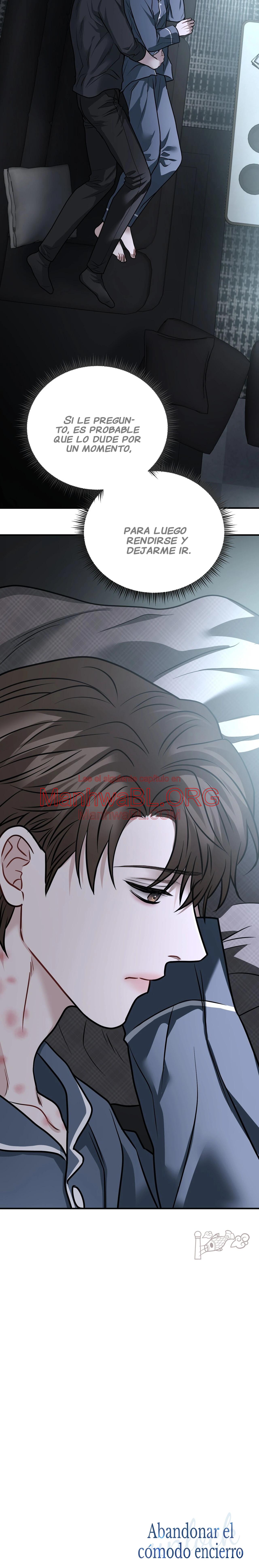 Abandonar el cómodo encierro - Capítulo 18 3 manhwa