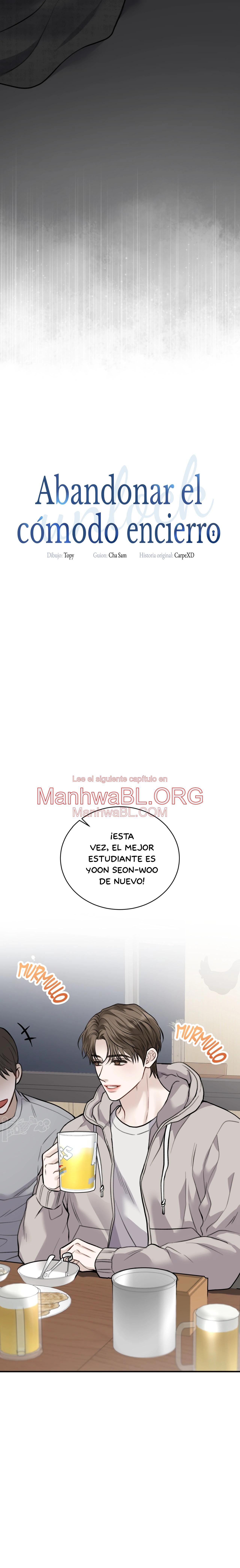 Abandonar el cómodo encierro - Capítulo 1 manhwa