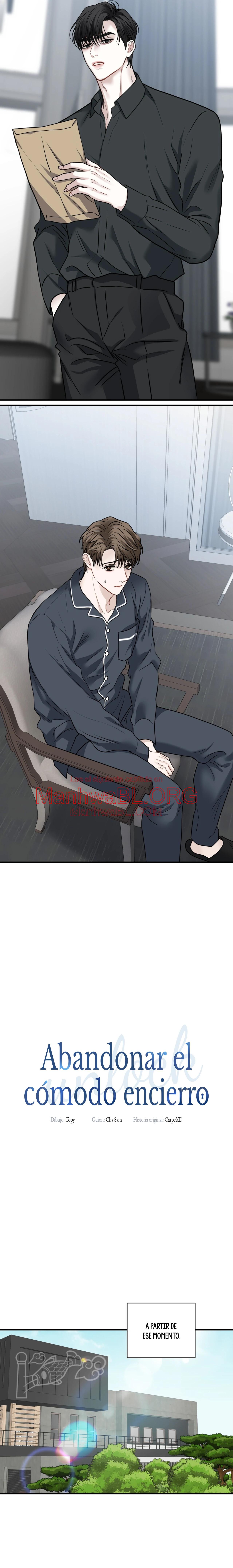 Abandonar el cómodo encierro - Capítulo 3 2 manhwa