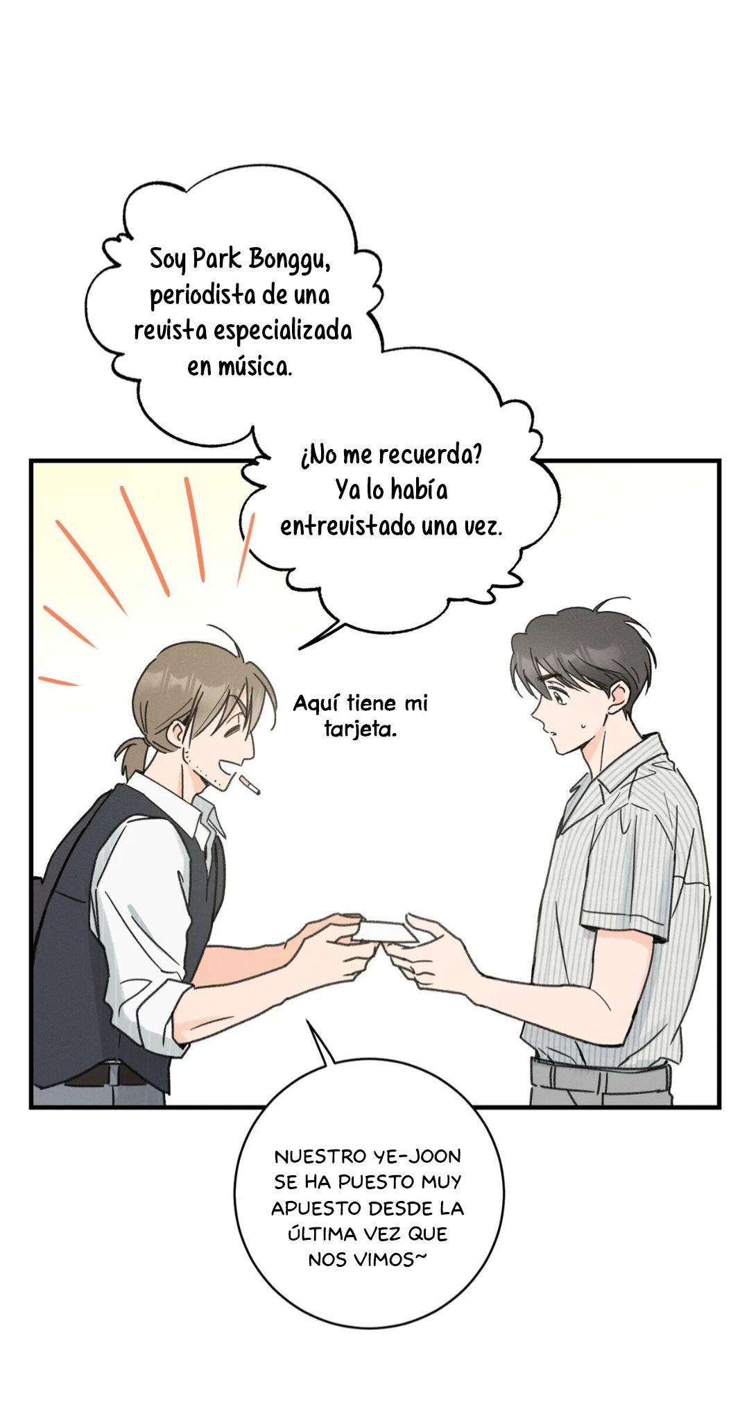 El punto que rozan mis dedos - Capítulo 8 2 manhwa