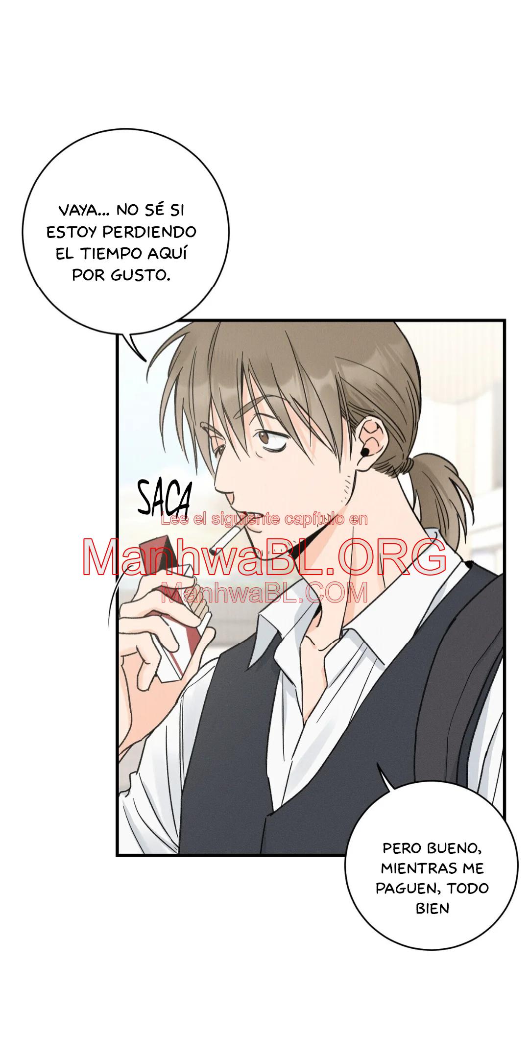El punto que rozan mis dedos - Capítulo 8 manhwa
