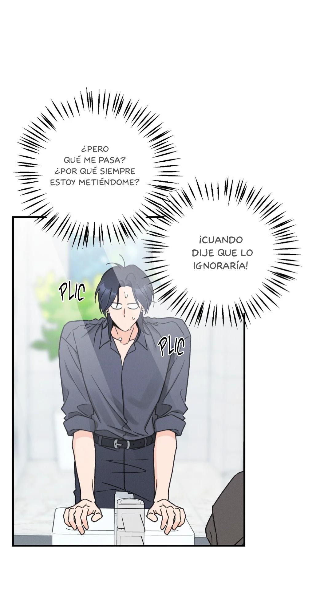 El punto que rozan mis dedos - Capítulo 9 manhwa
