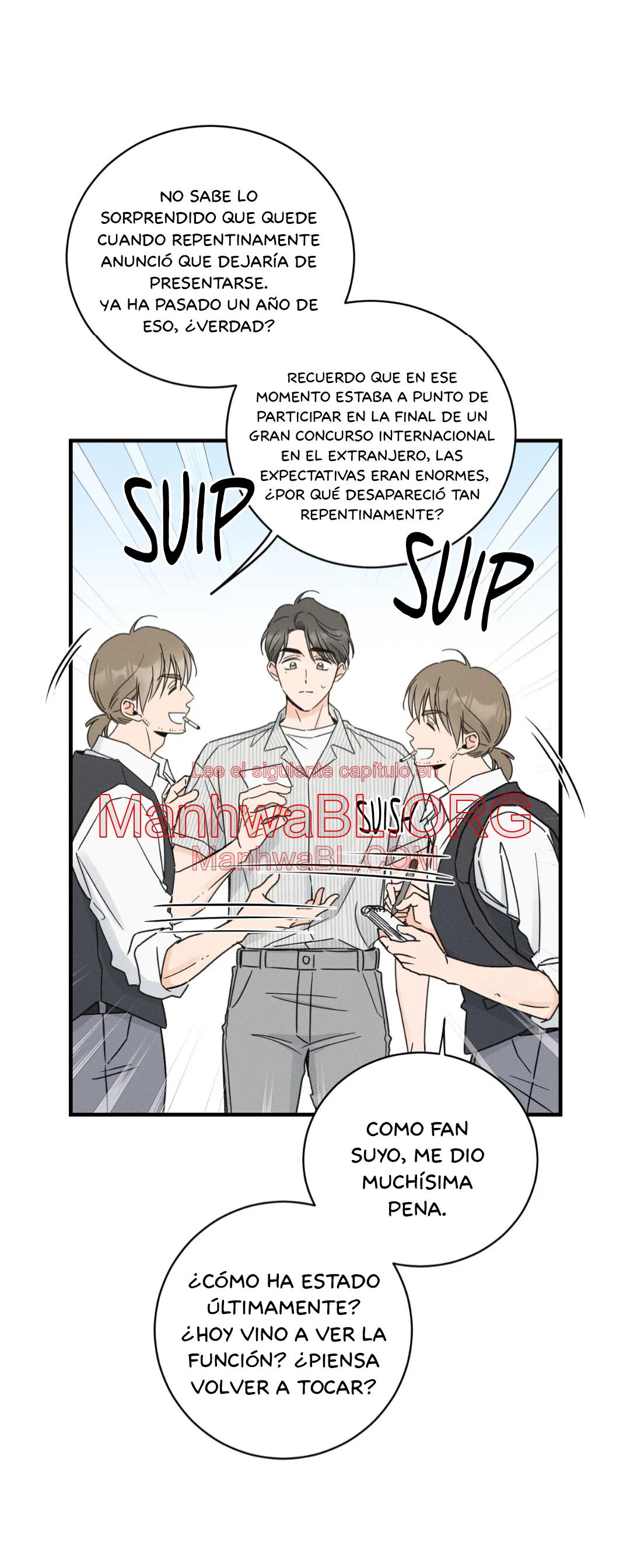 El punto que rozan mis dedos - Capítulo 8 3 manhwa