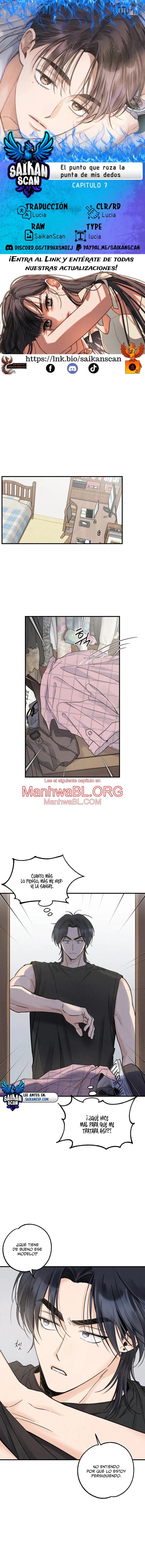 El punto que rozan mis dedos - Capítulo 7 manhwa