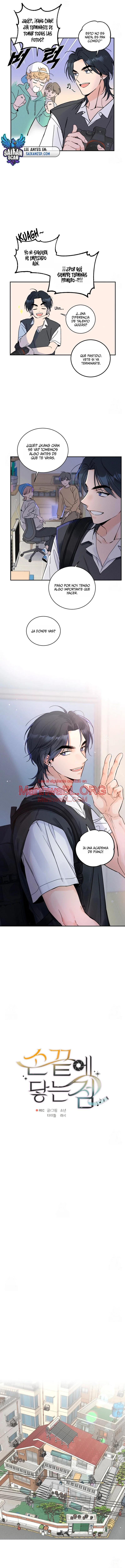 El punto que rozan mis dedos - Capítulo 1 manhwa